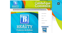 Desktop Screenshot of distribuidorabeauty.com